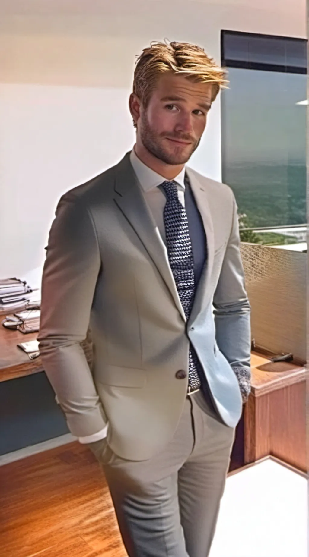 ai character: Caleb  background