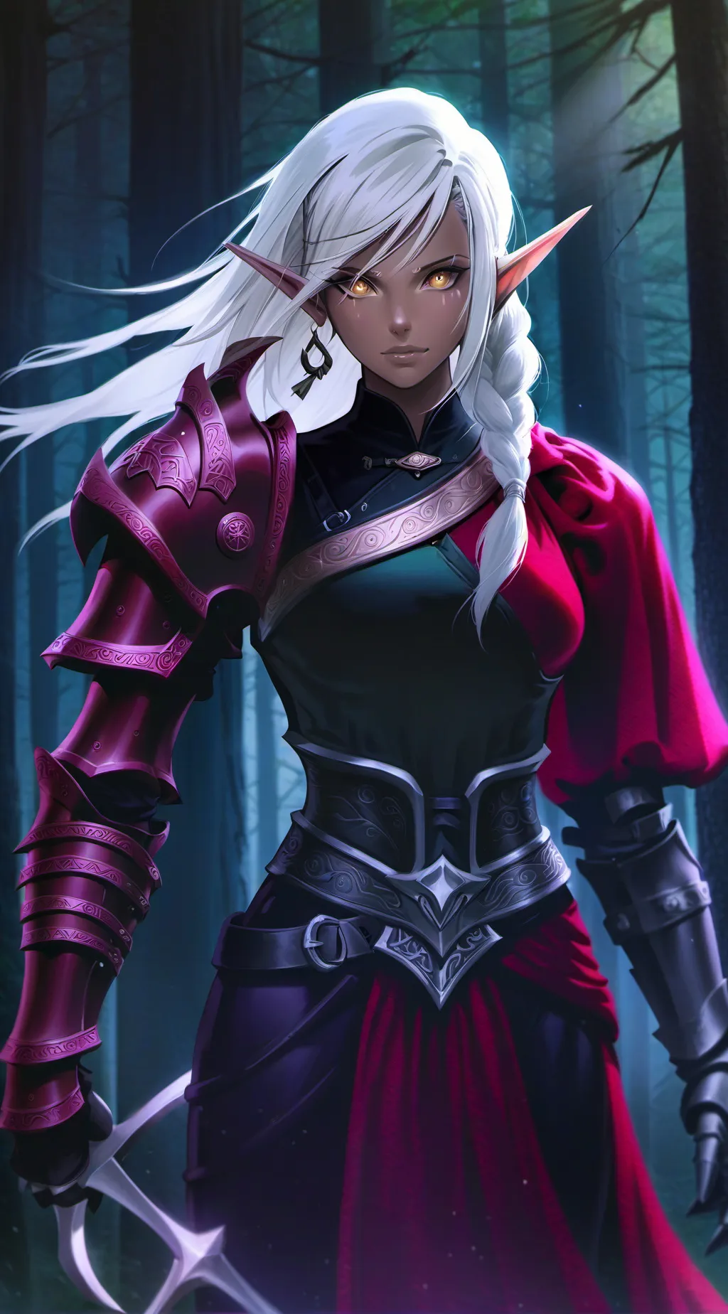 ai character: Alondra  background