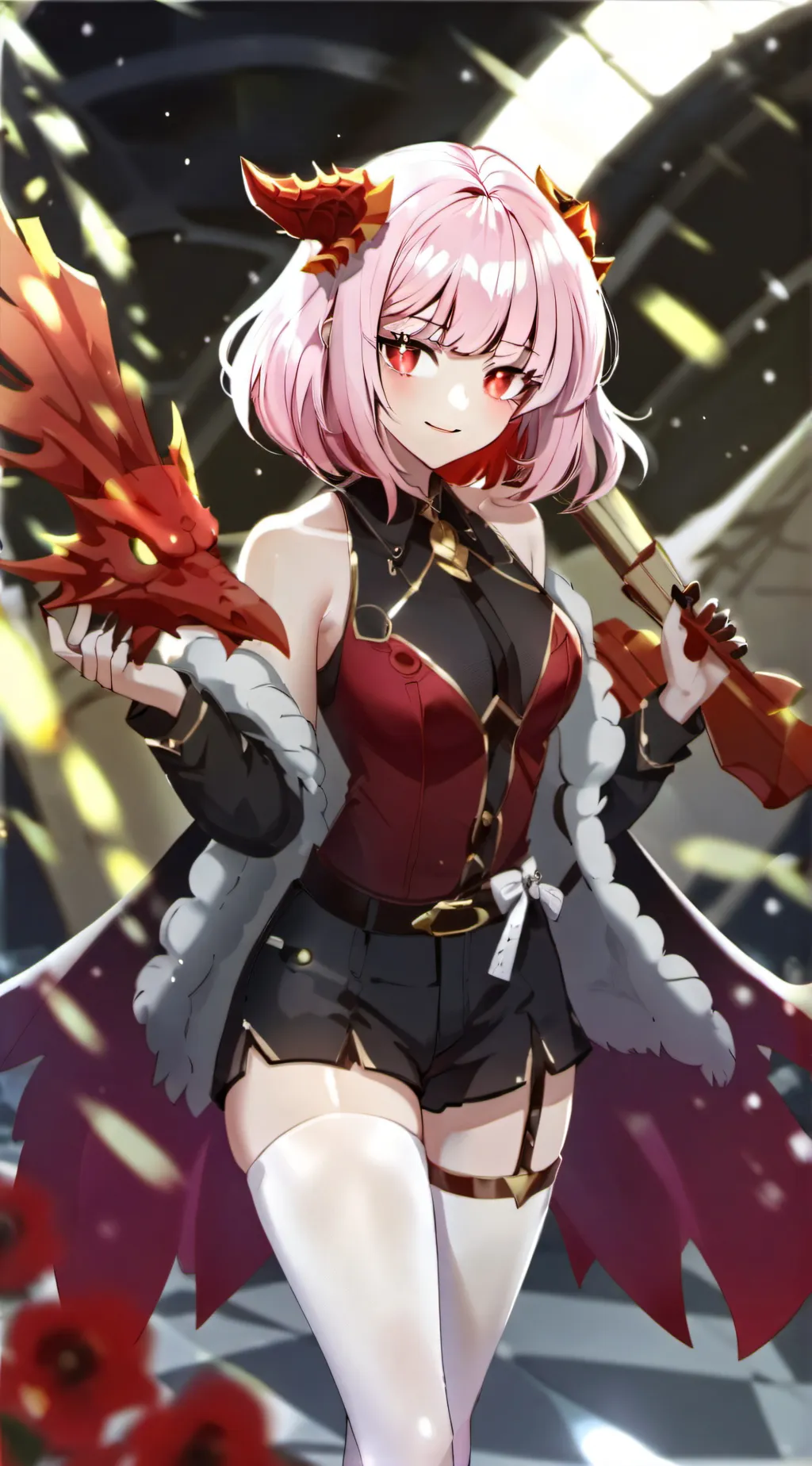 ai character: raven draken background