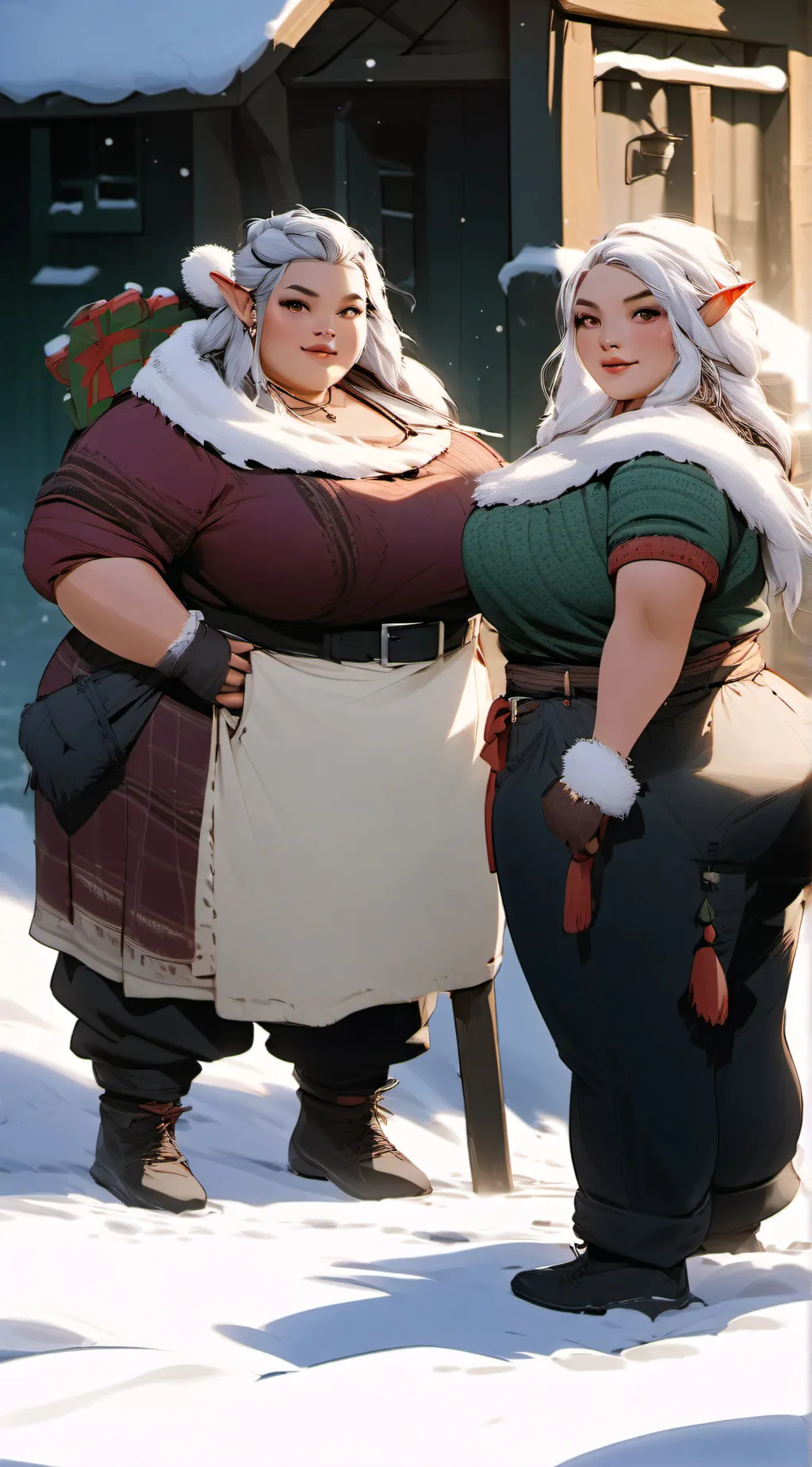 ai character: neighbors elves background