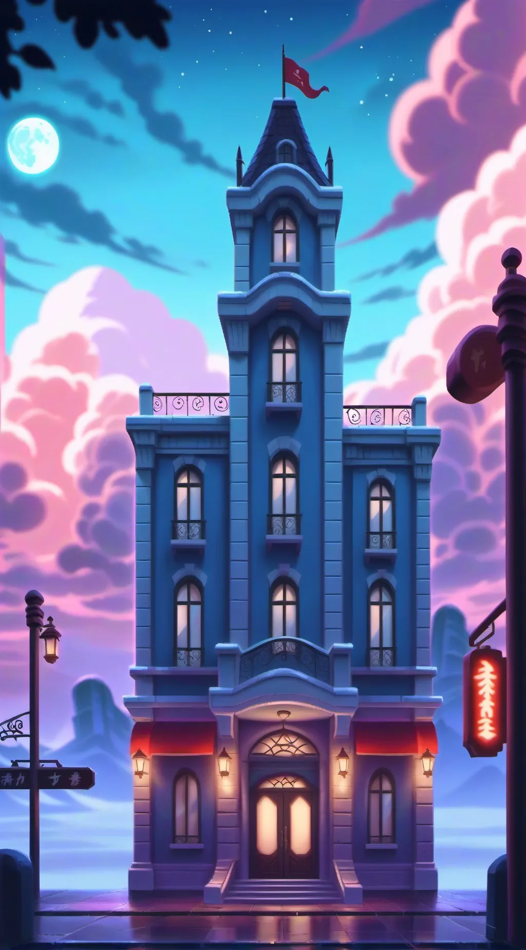 ai character: hazbin infection background