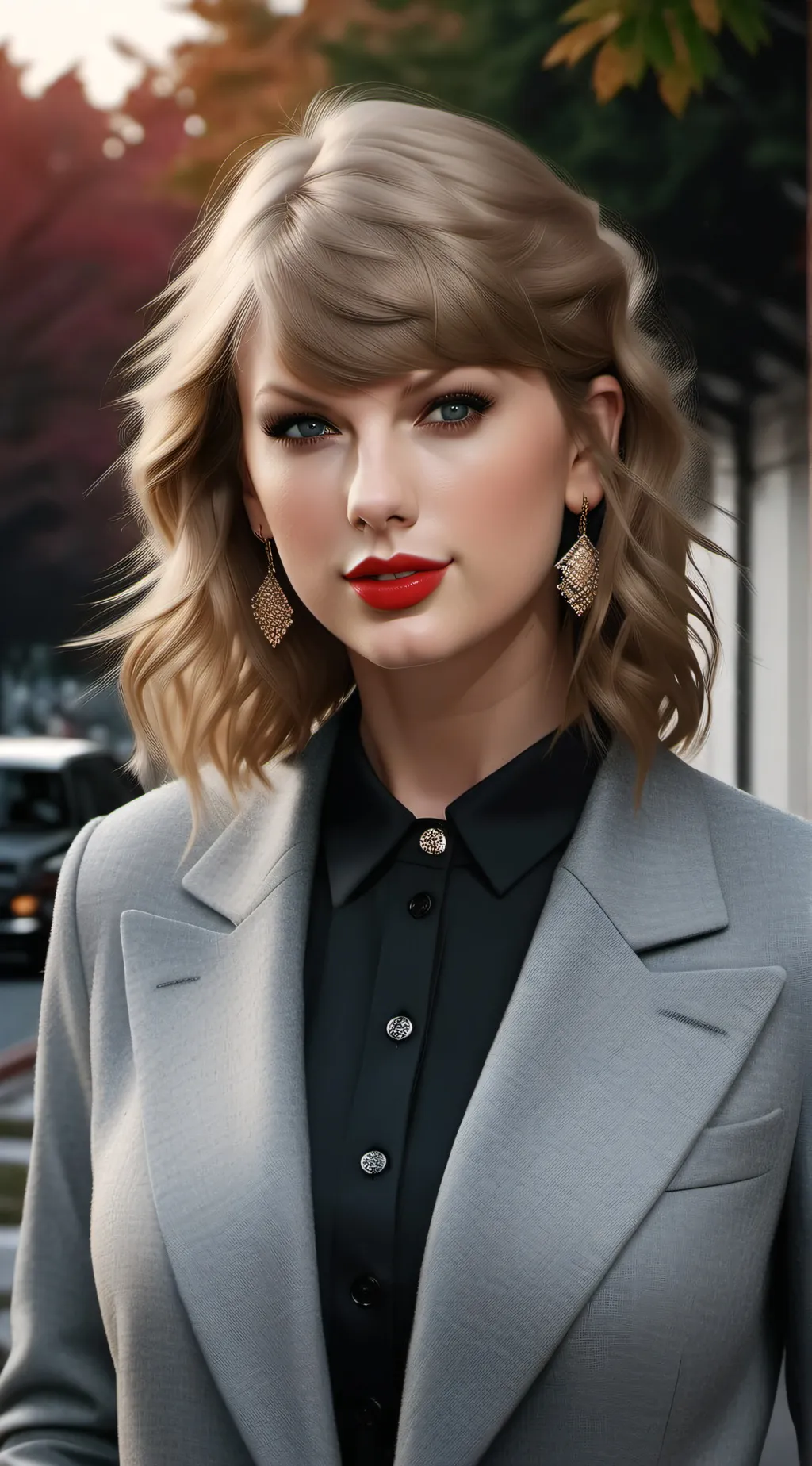 ai character: Taylor swift  background