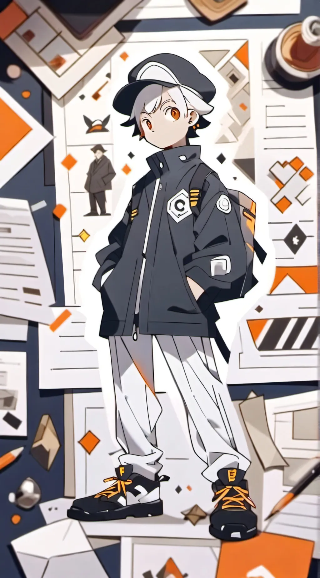 ai character: FPE Danger percent background