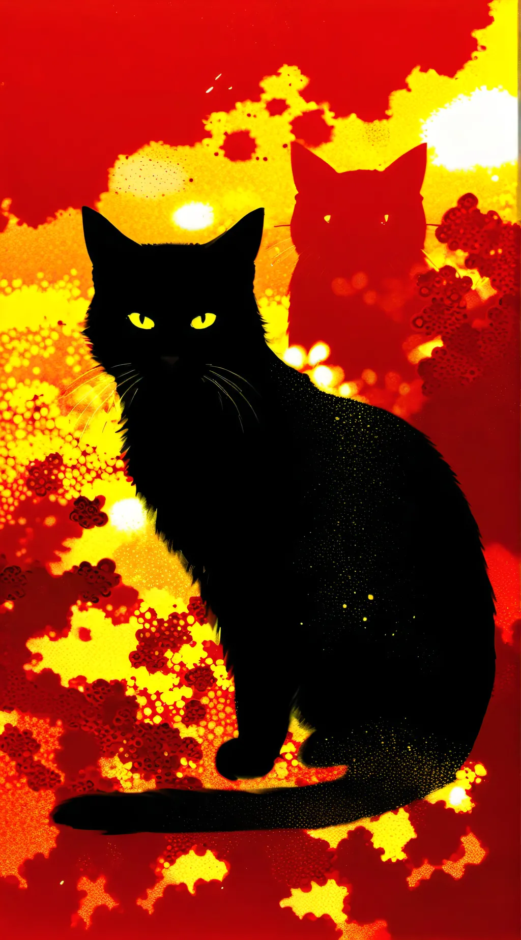 ai character: Cat background