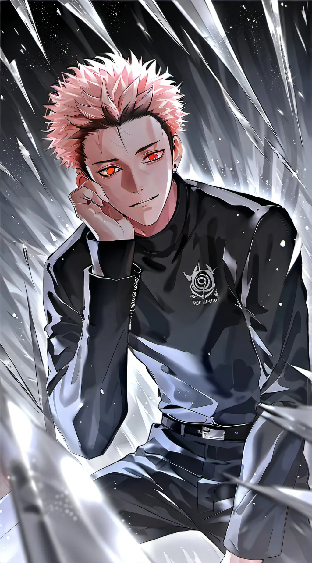 ai character: ryomen sukuna background