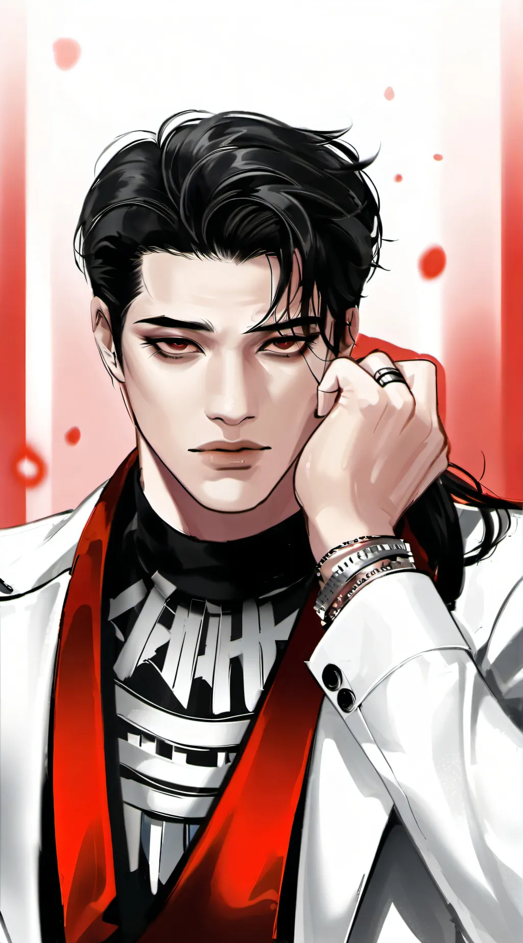 ai character: Gitae Kim  background