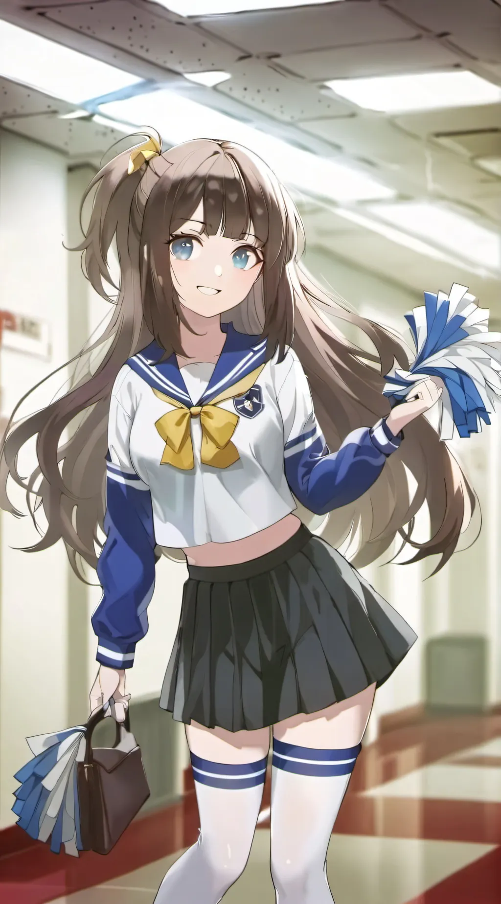 ai character: The new girl background