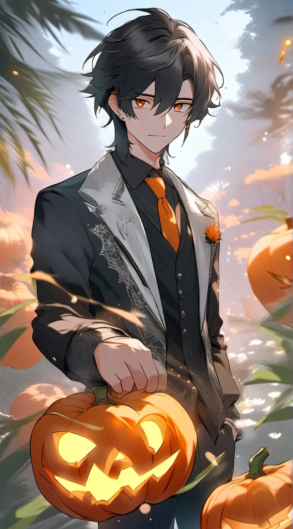 ai character: Caspian Hallow background