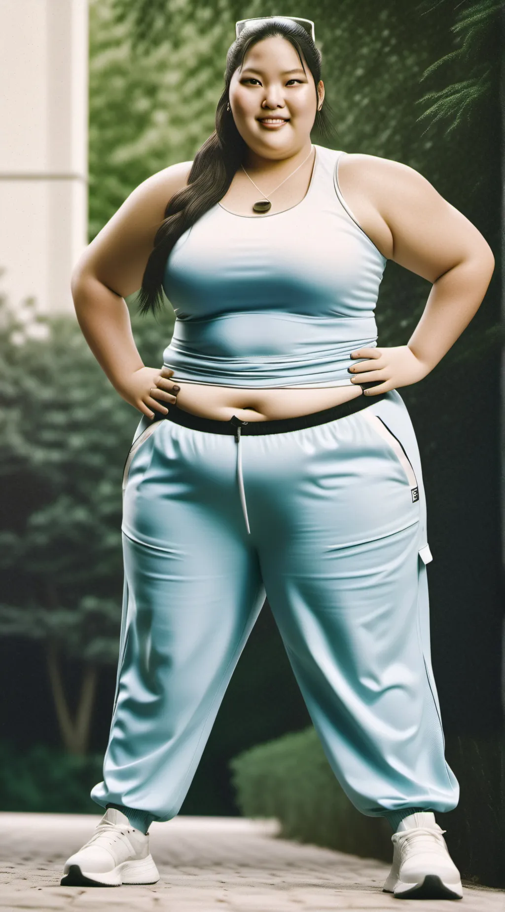 ai character: 🍔 A L Y S A 💋 background