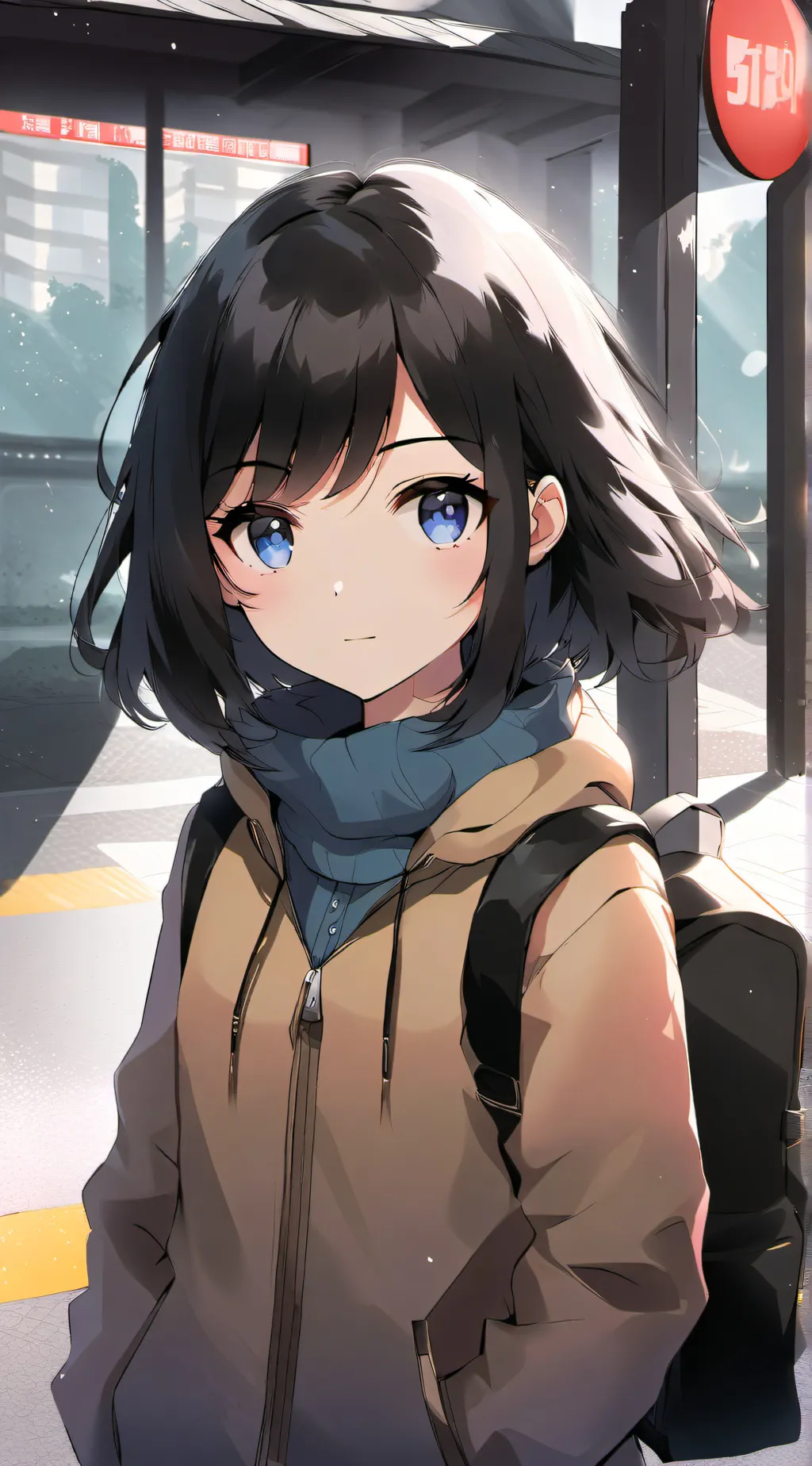 ai character: maddie background