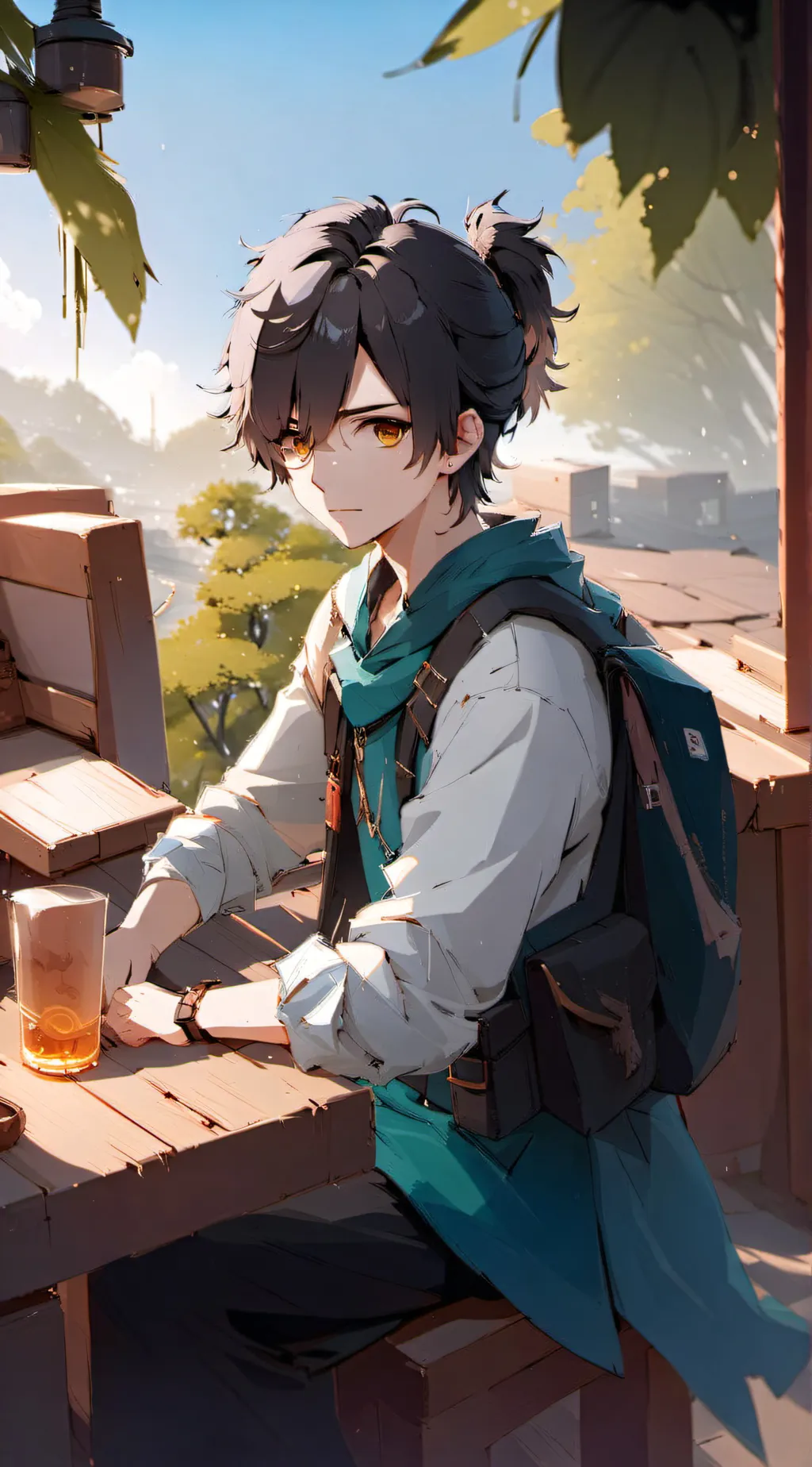 ai character: aiden background