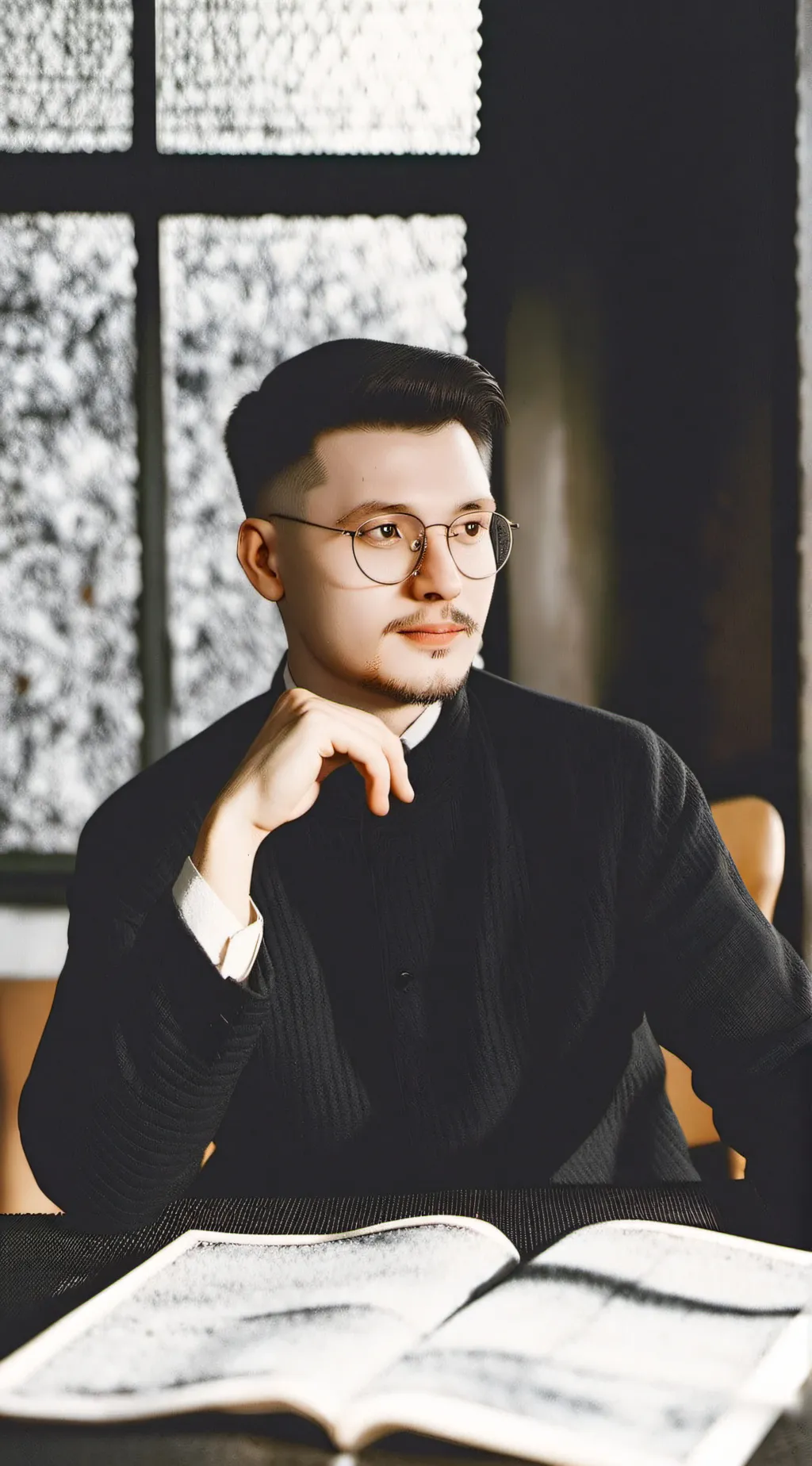 ai character: mr lake background