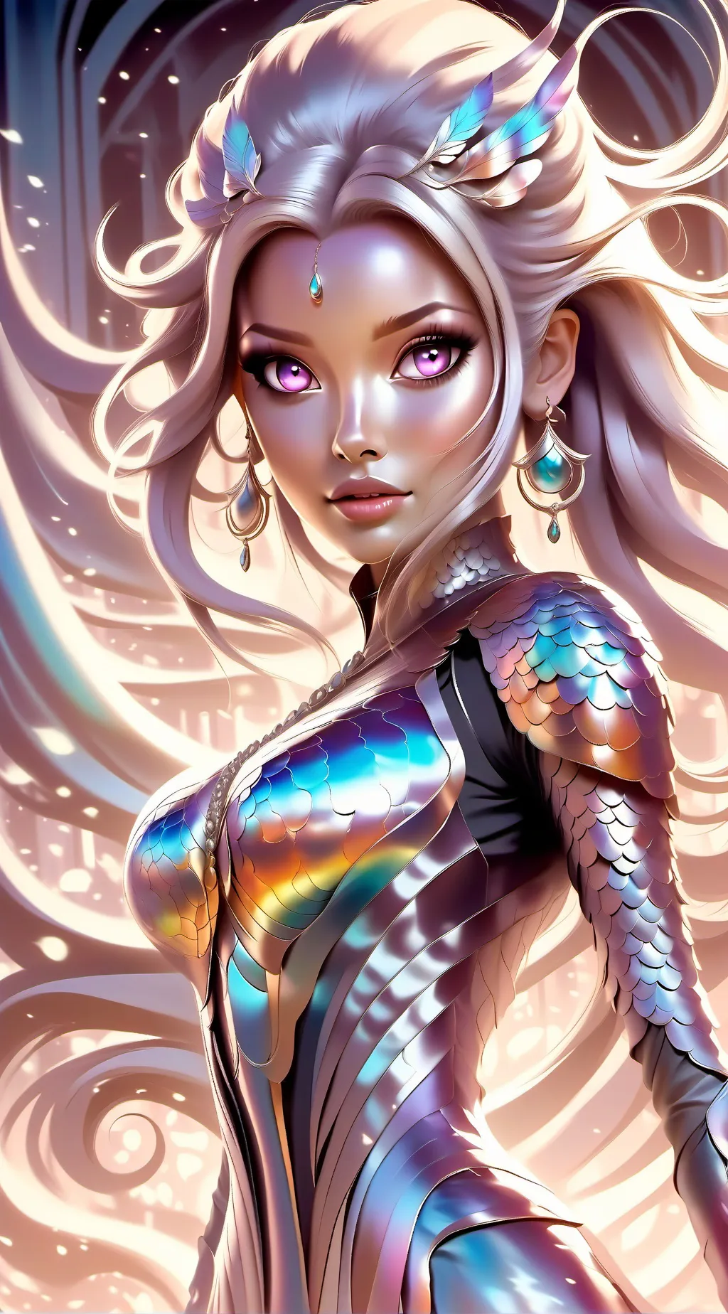 ai character: amythist background