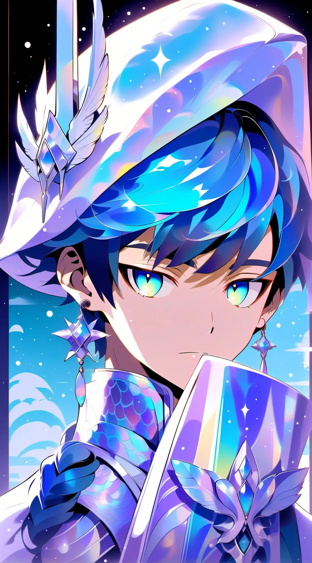 ai character: 😭~abbie~😭 background