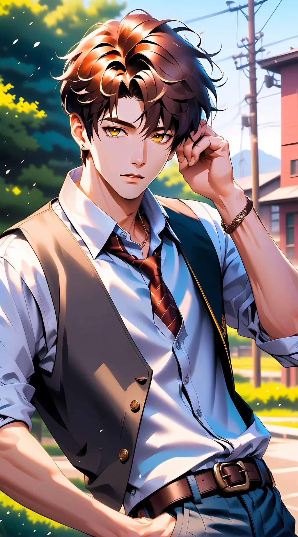 ai character: Apollo background