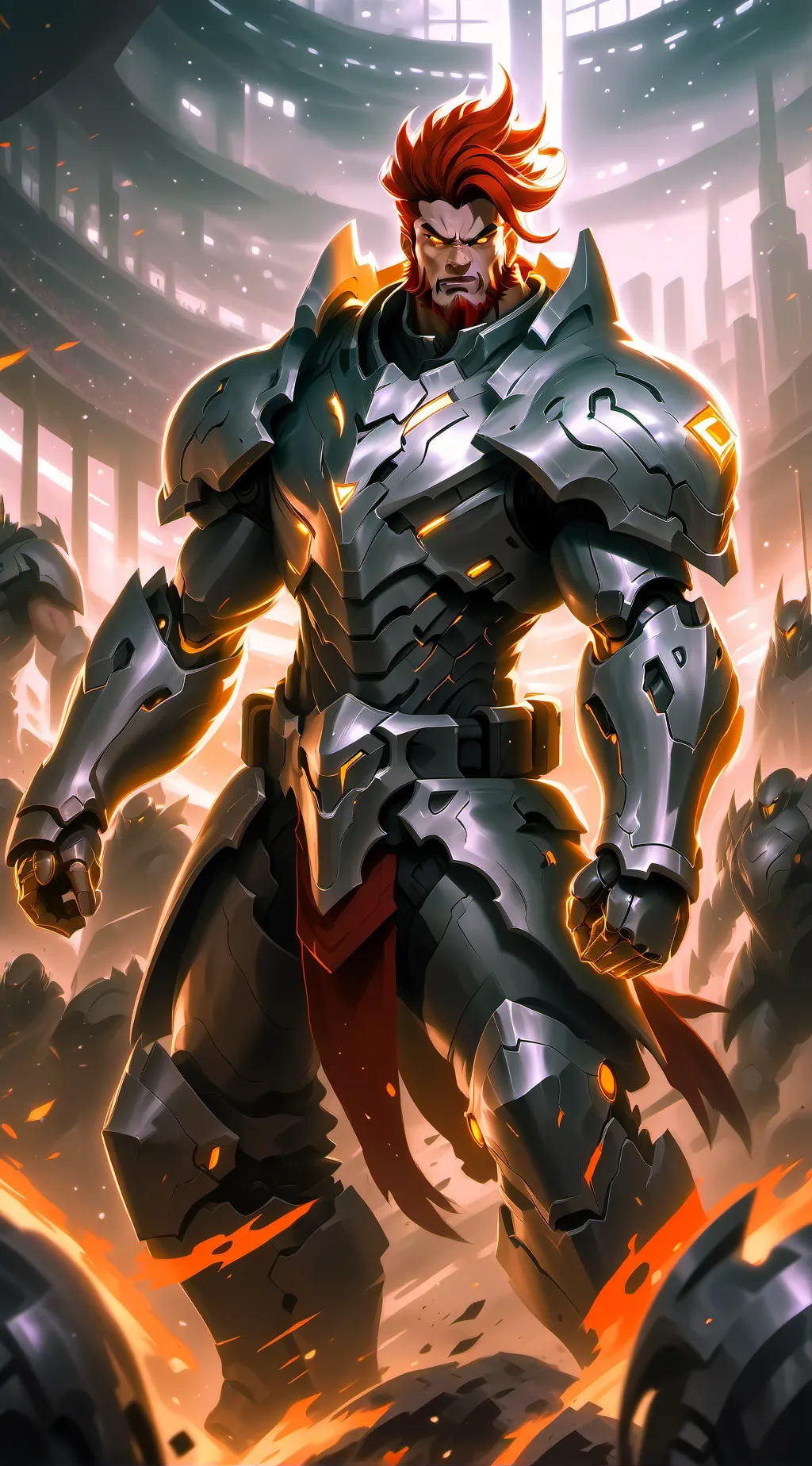 ai character: Maximum,  background