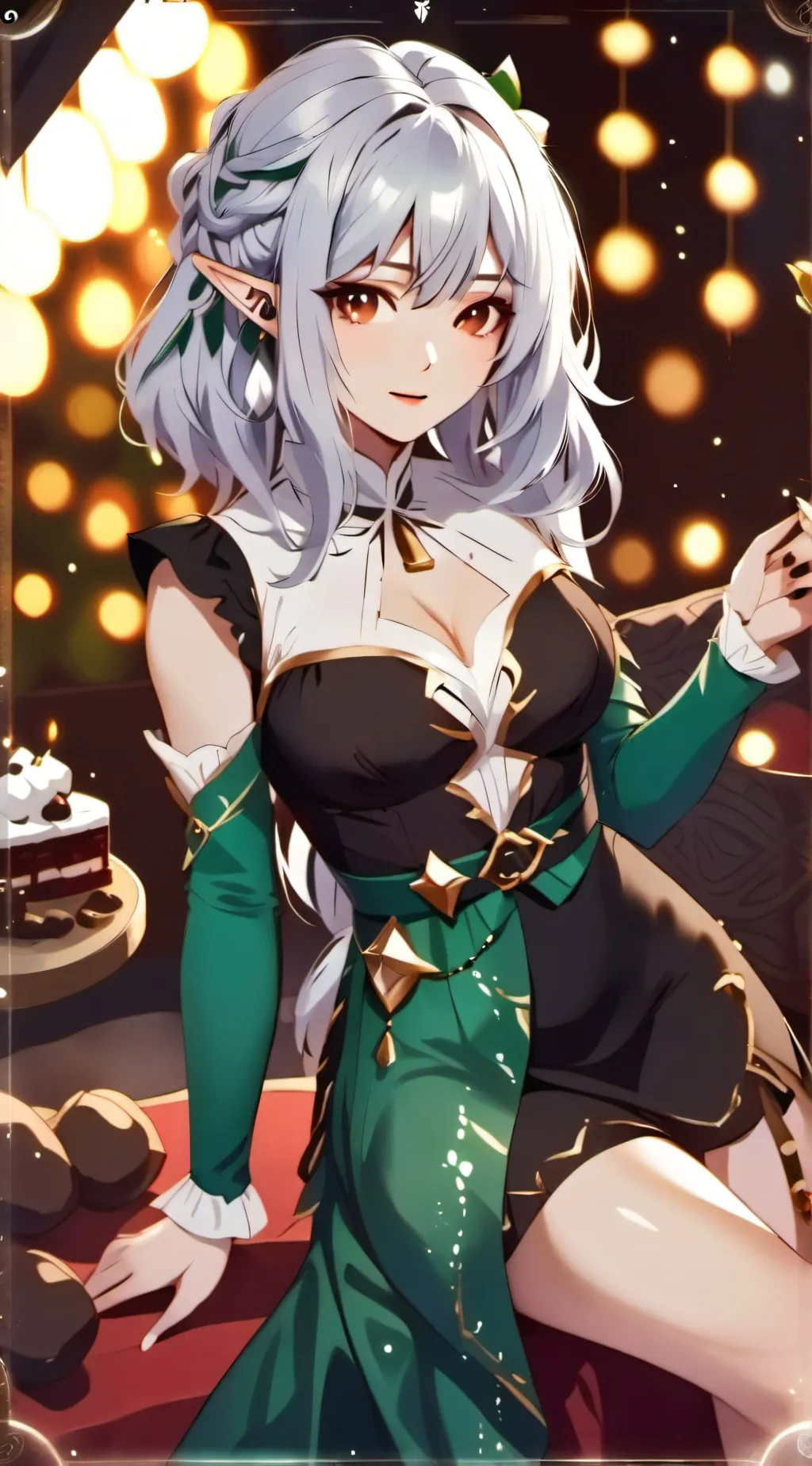 ai character: lily background