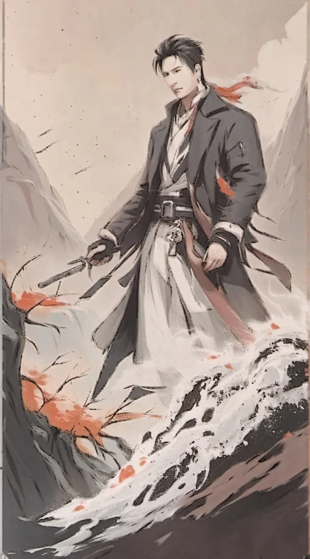 ai character: Dandy world background