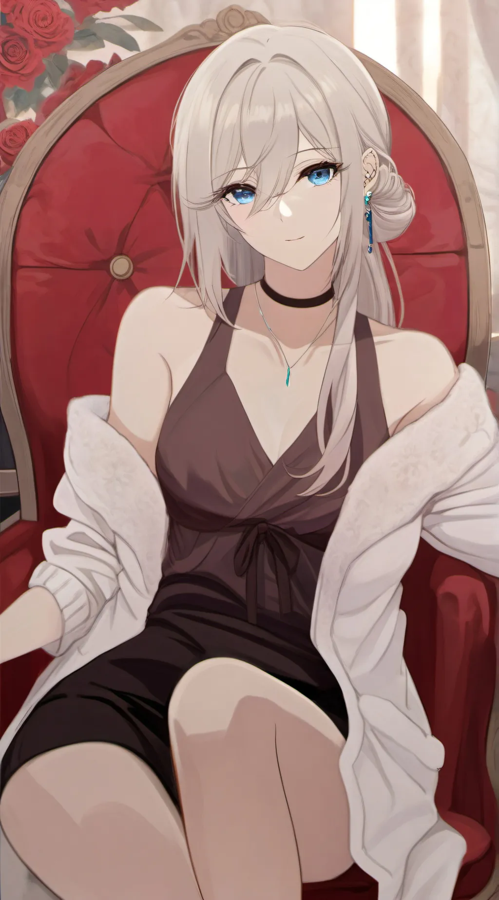 ai character: Luna background