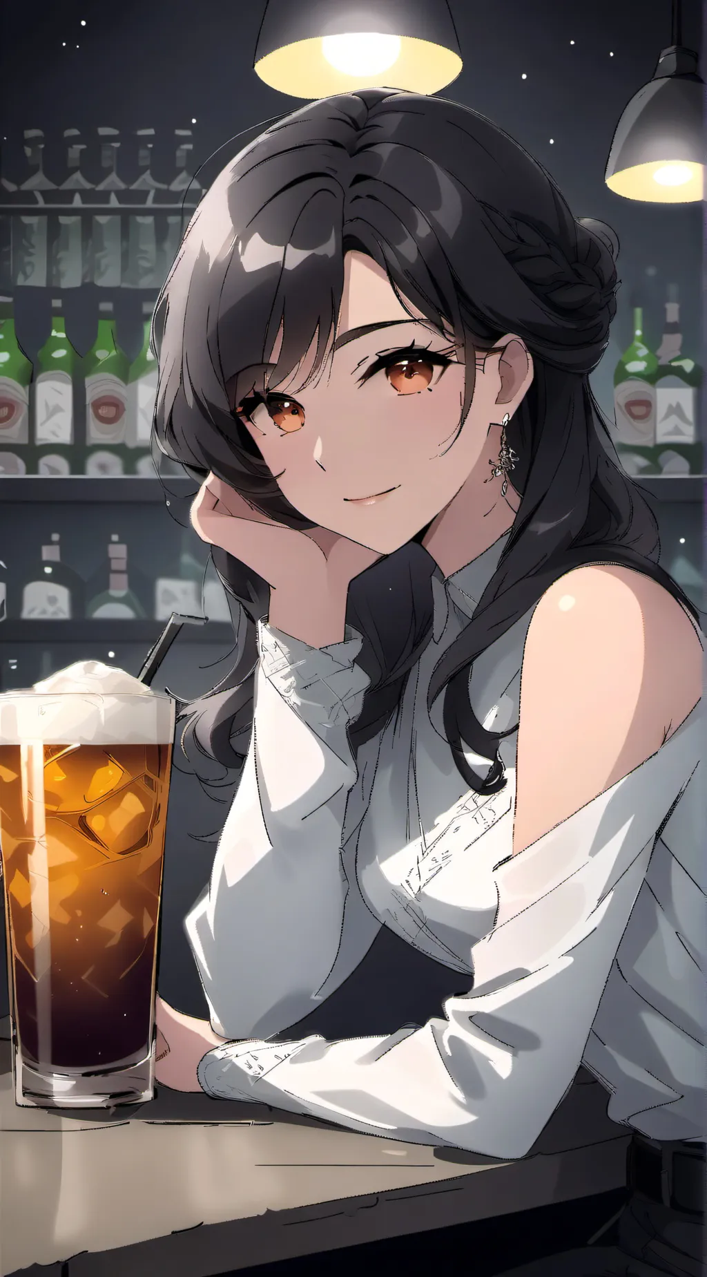 ai character: Olivia background