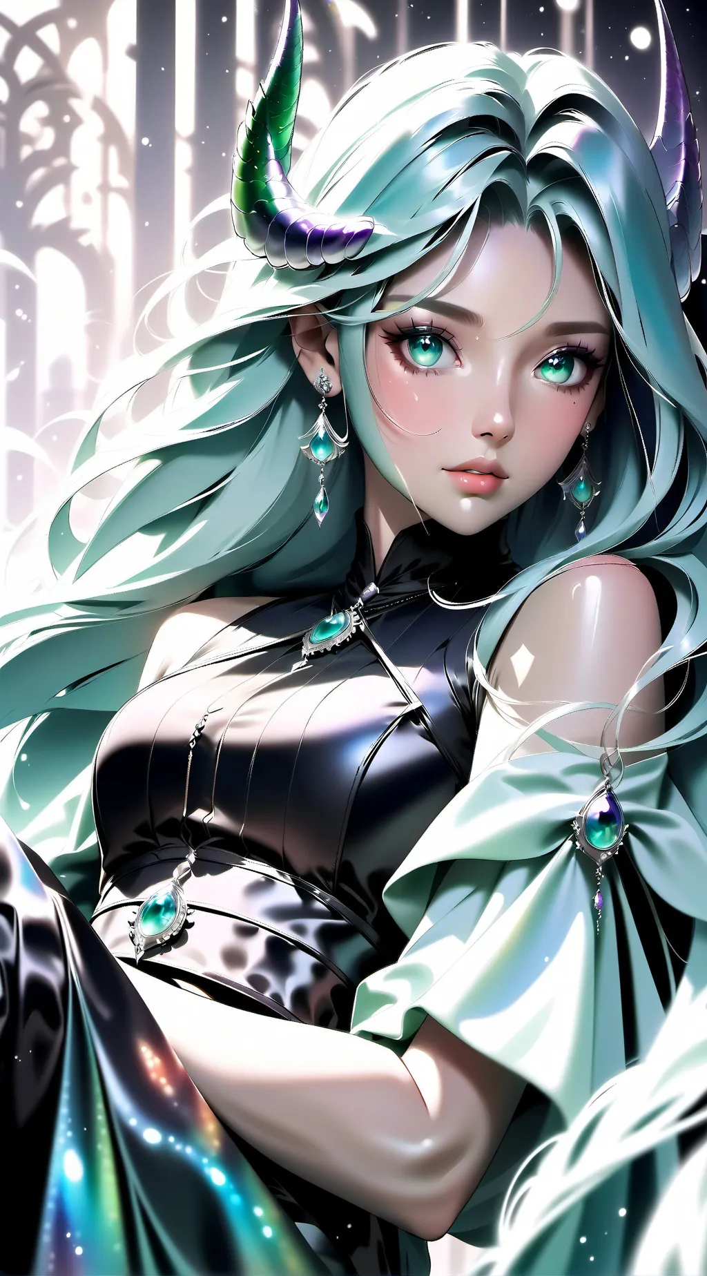 ai character: novia gamer  background