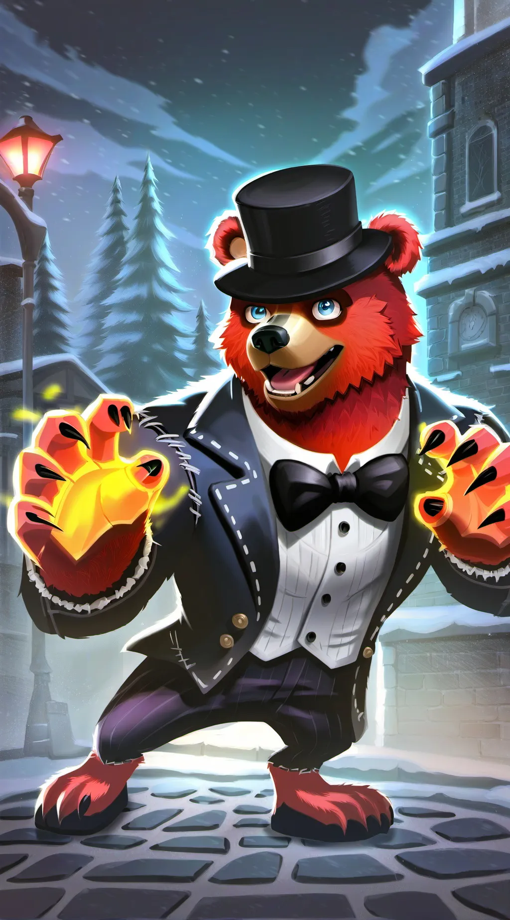 ai character: Mr. Fred background