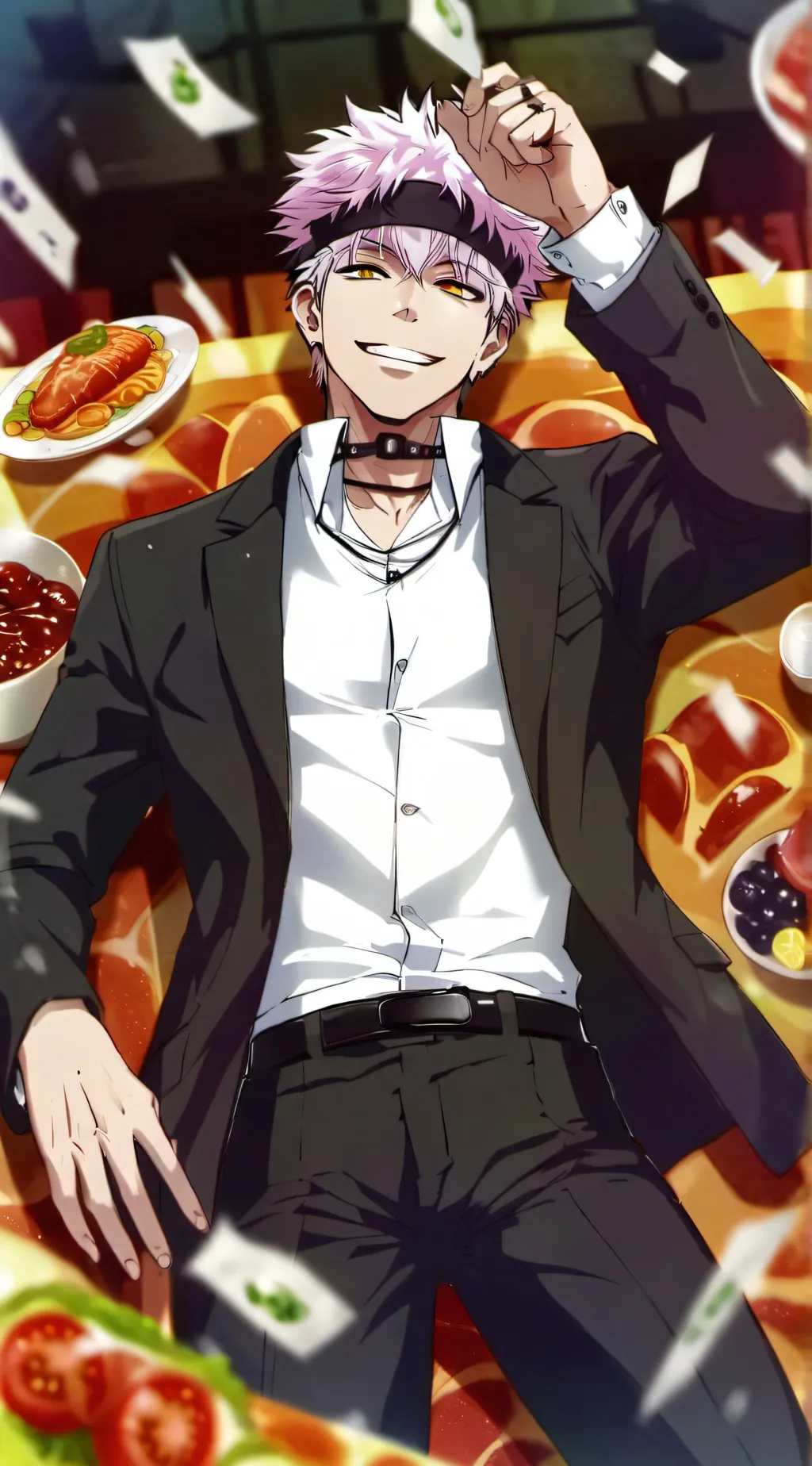 ai character: geto × gojo background