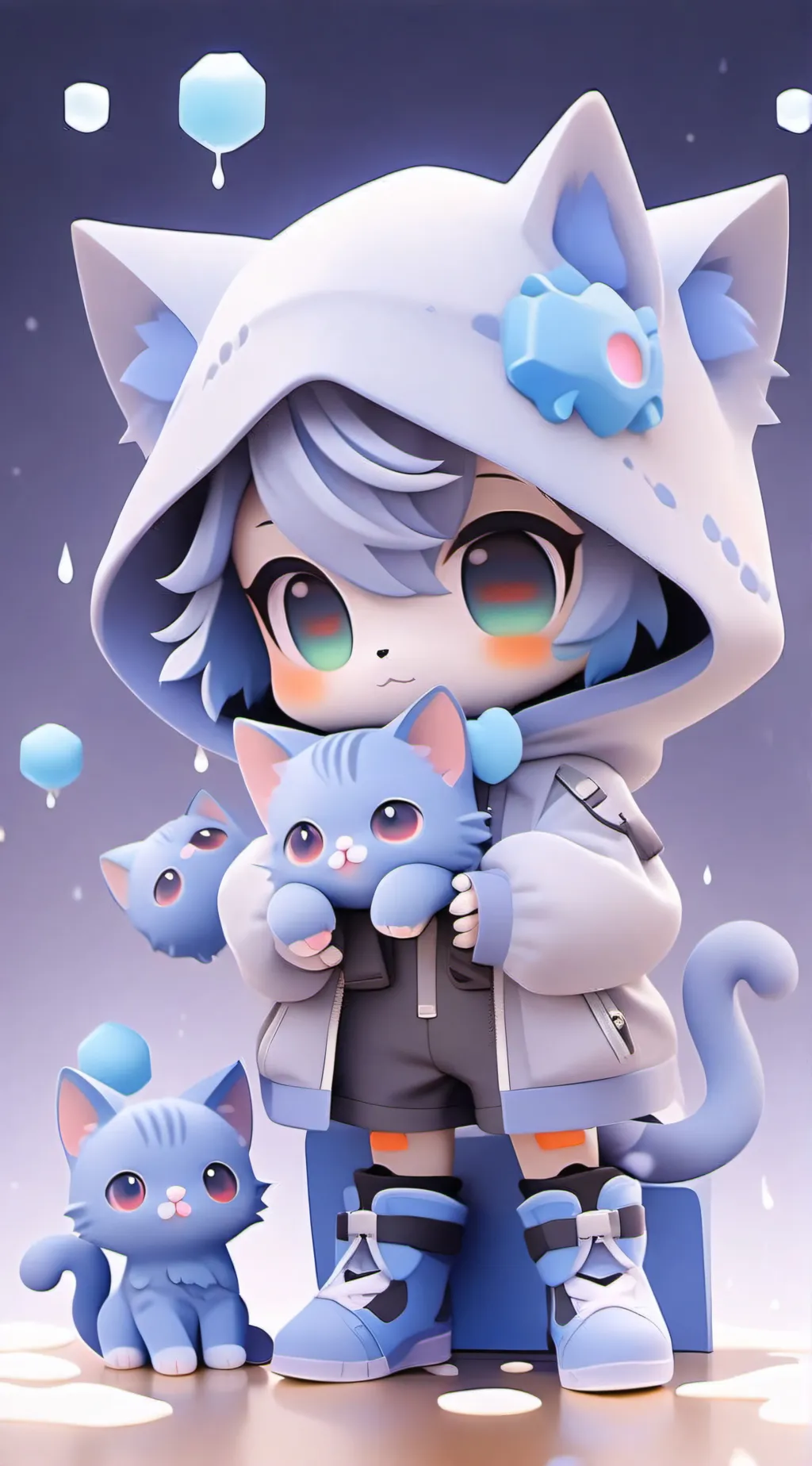 Talkie AI - Chat with blue 