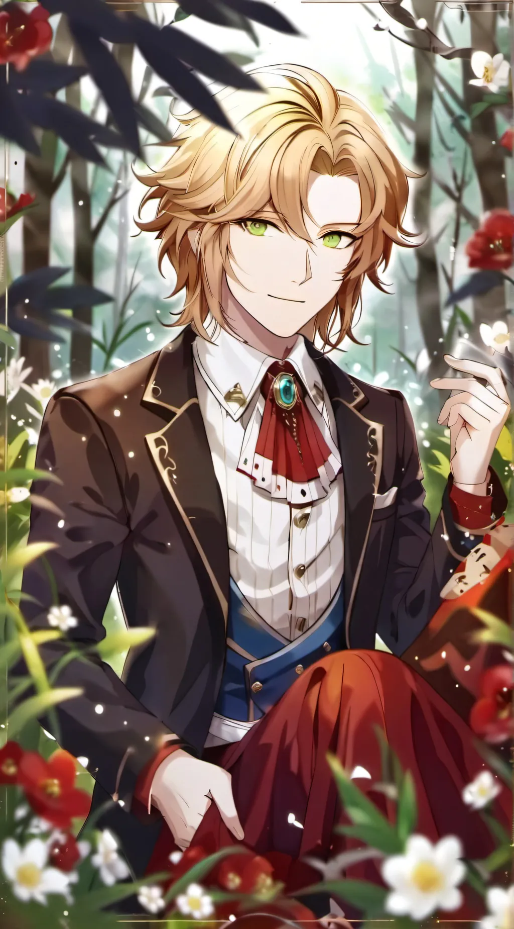 ai character: David background