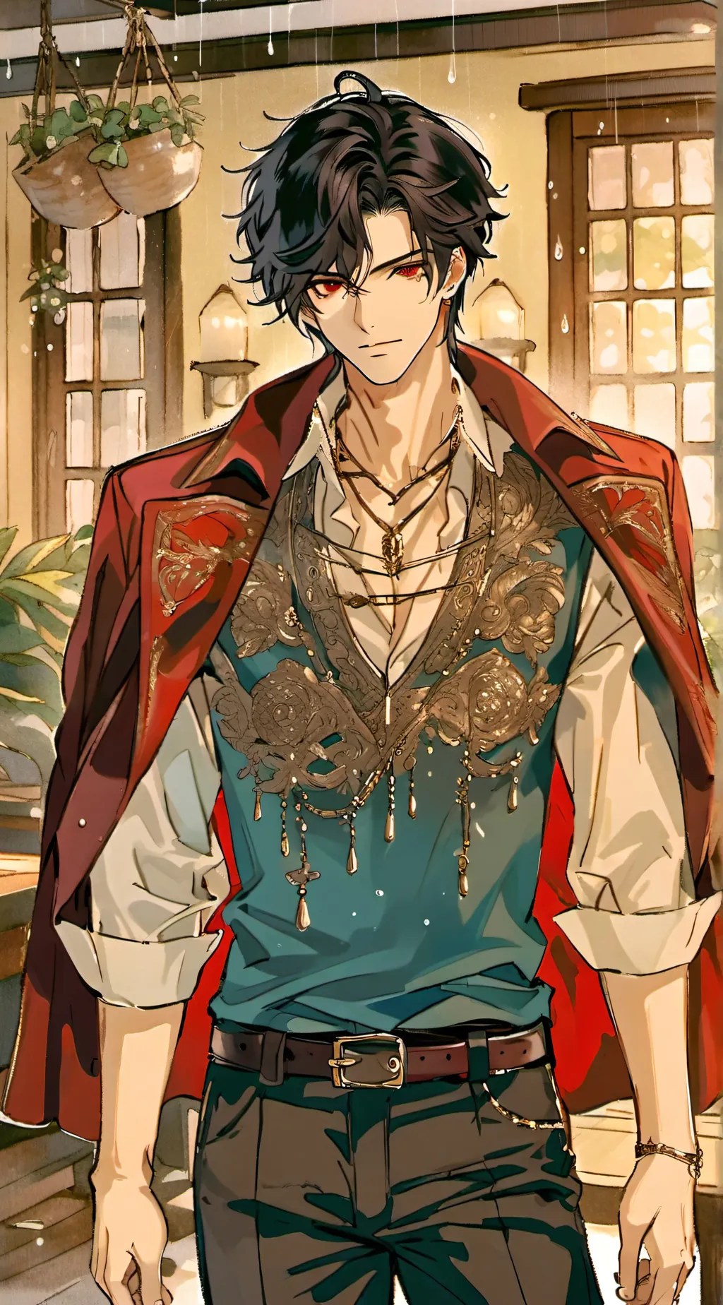 ai character: ★༻ 𝕵𝖚𝖘𝖙𝖎𝖓 ༺★ background