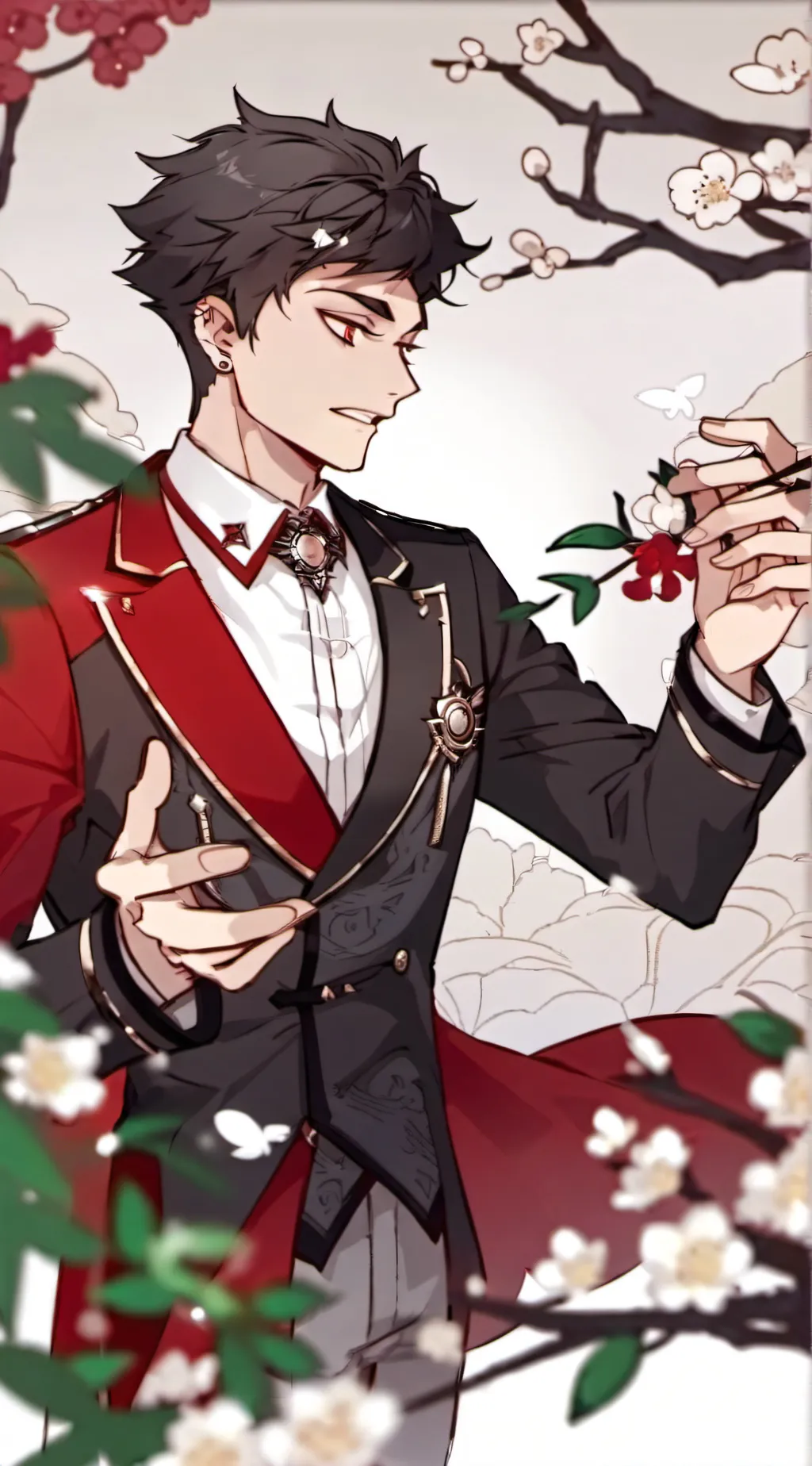 ai character: Human Alastor background