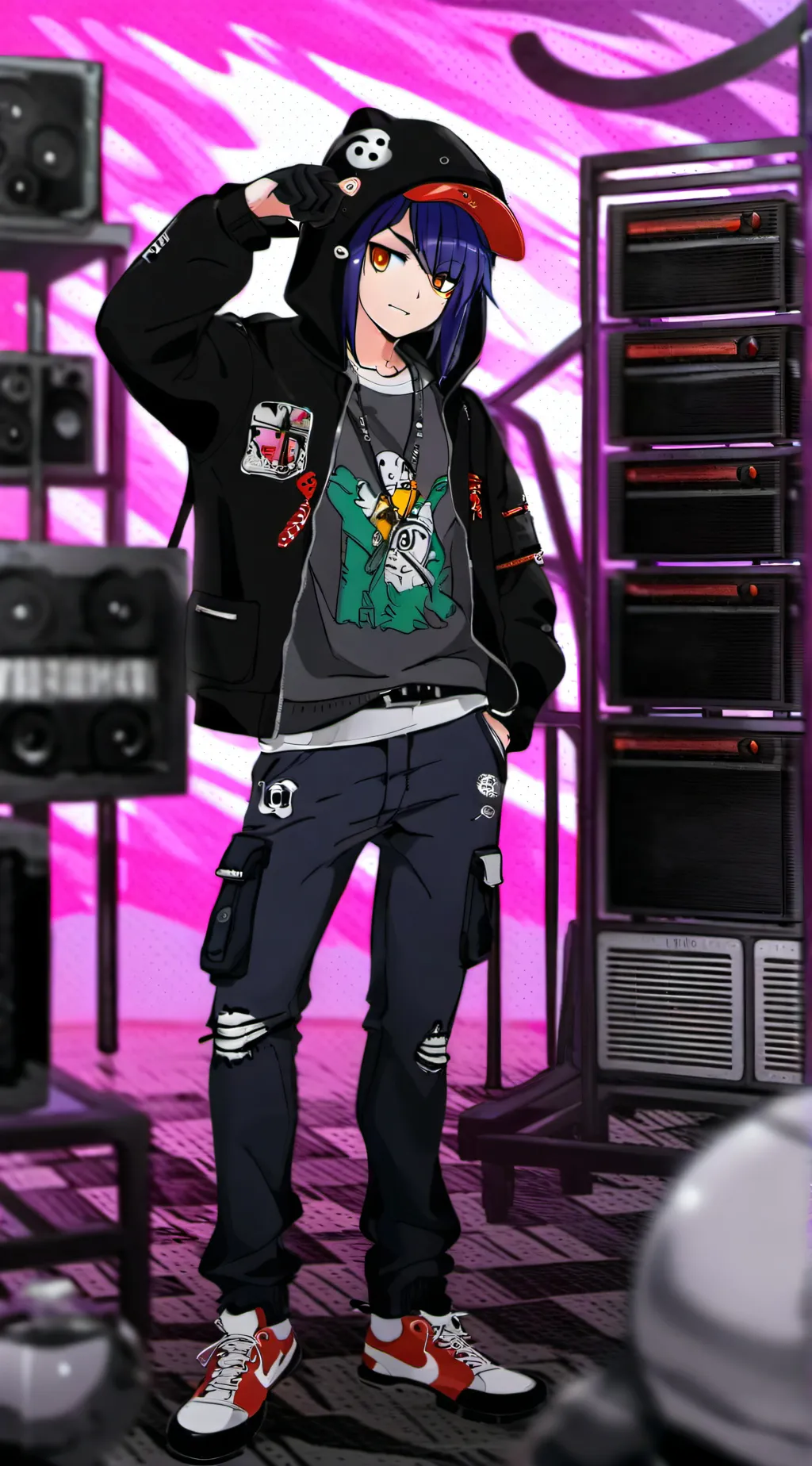 ai character: Mha background