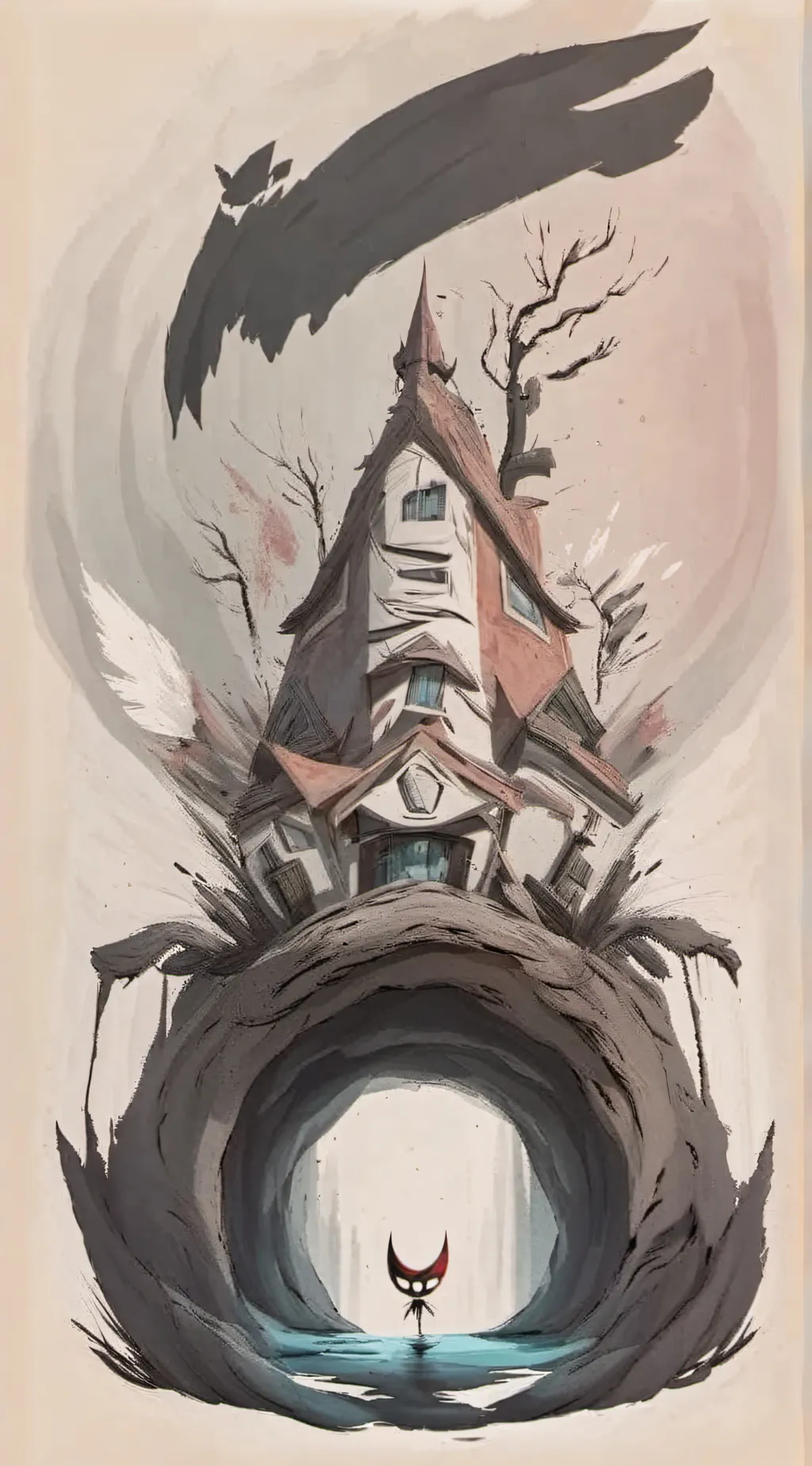 ai character: hh childhood crush background