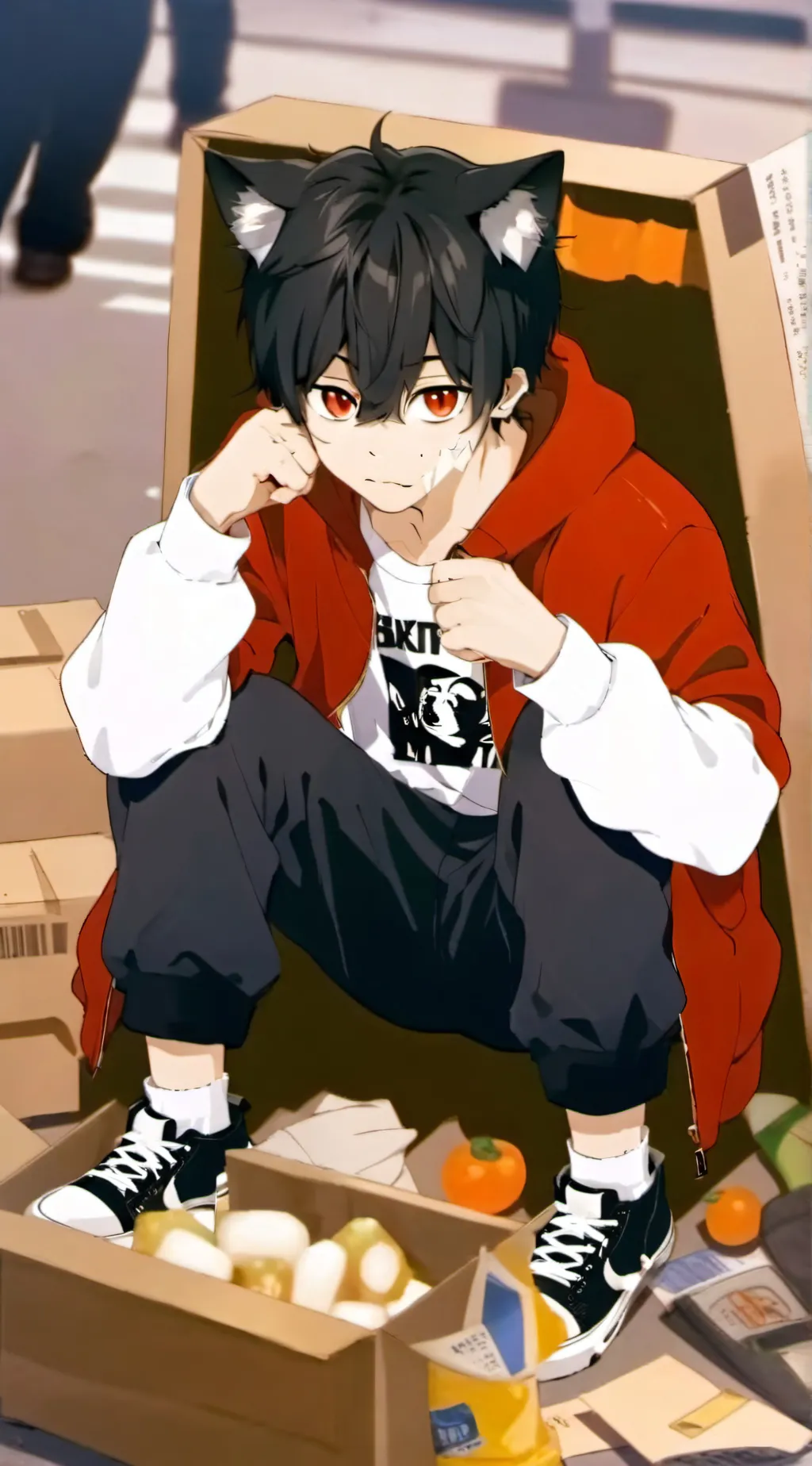 ai character: akira background