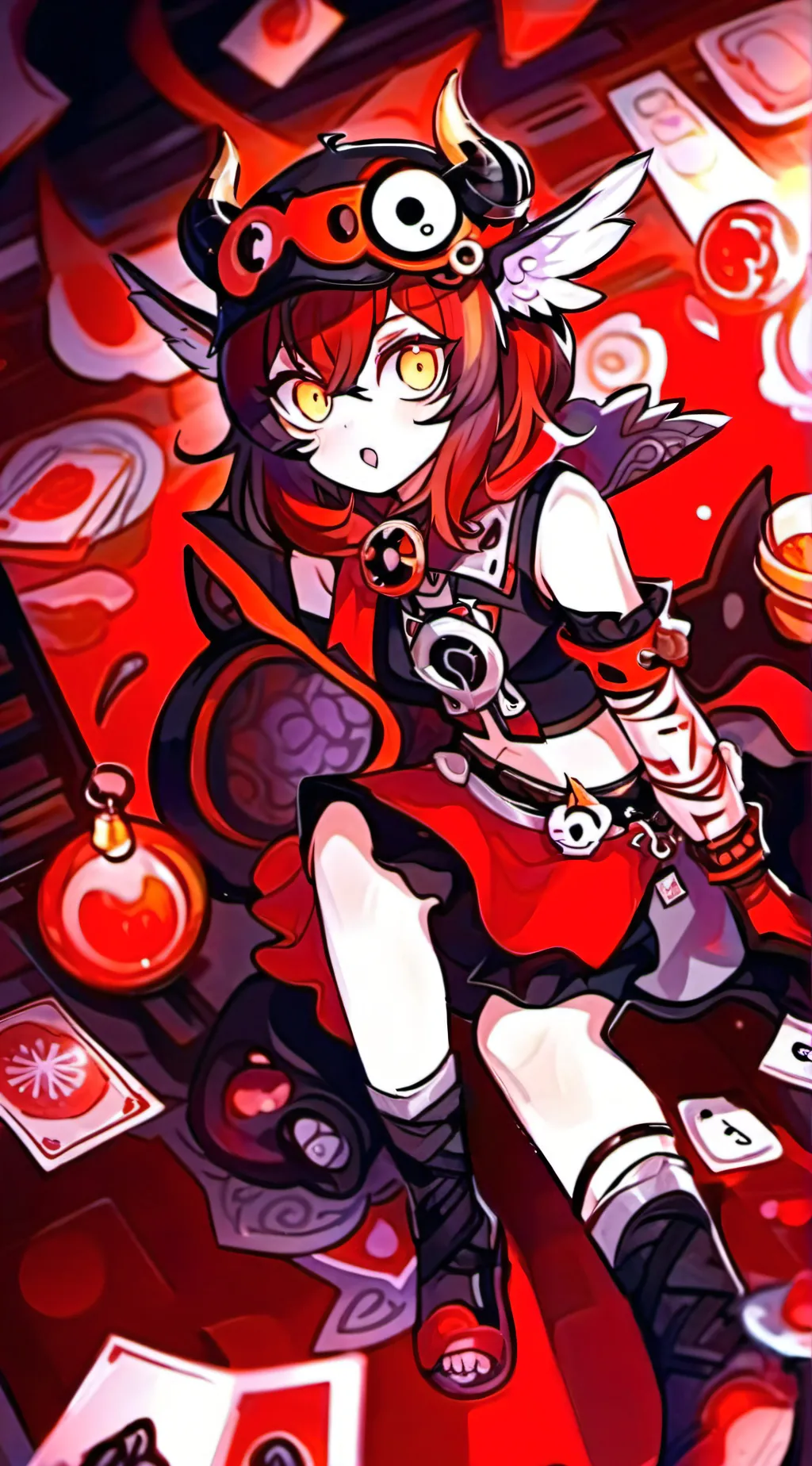 ai character: miharo background