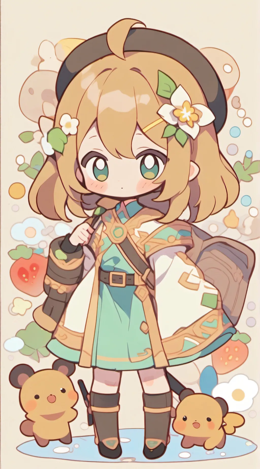 ai character: Heroicos background