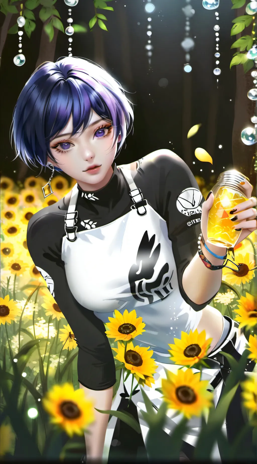 ai character: Reina  background