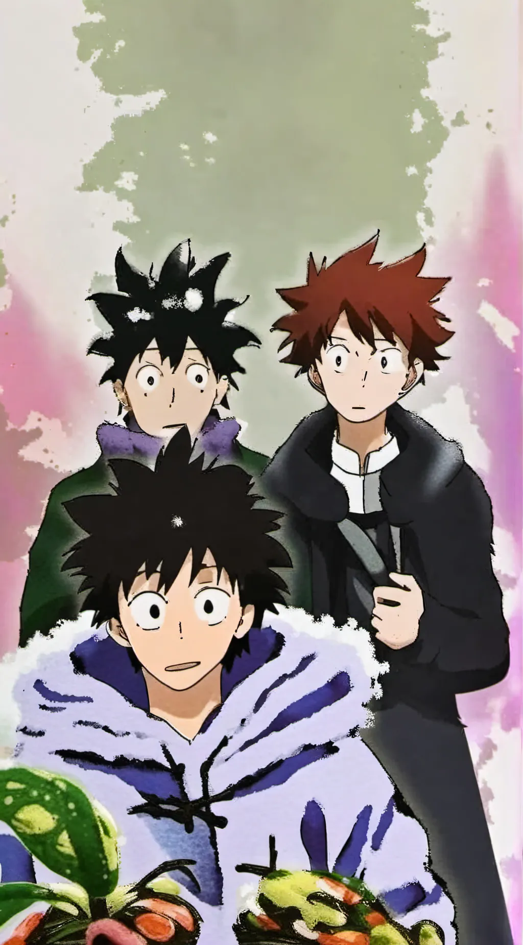 ai character: mha sad background