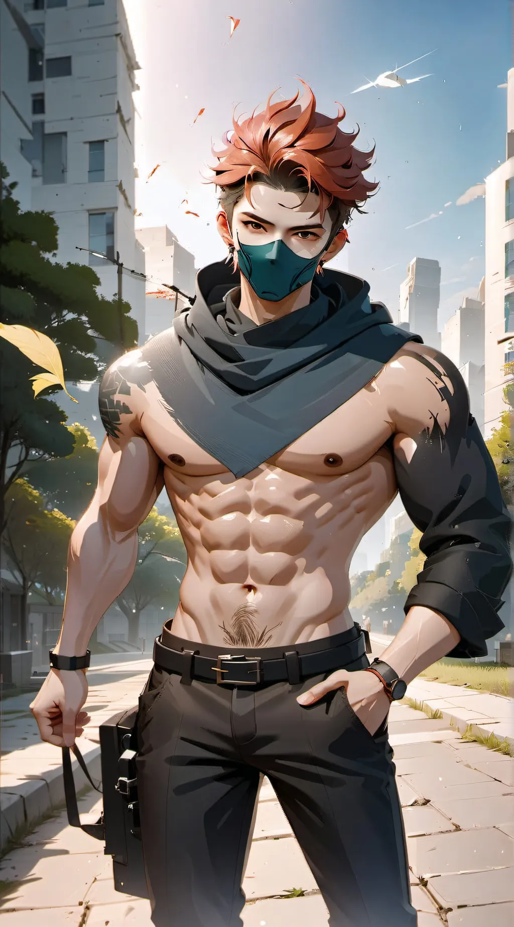 ai character: Caleb￼￼ background