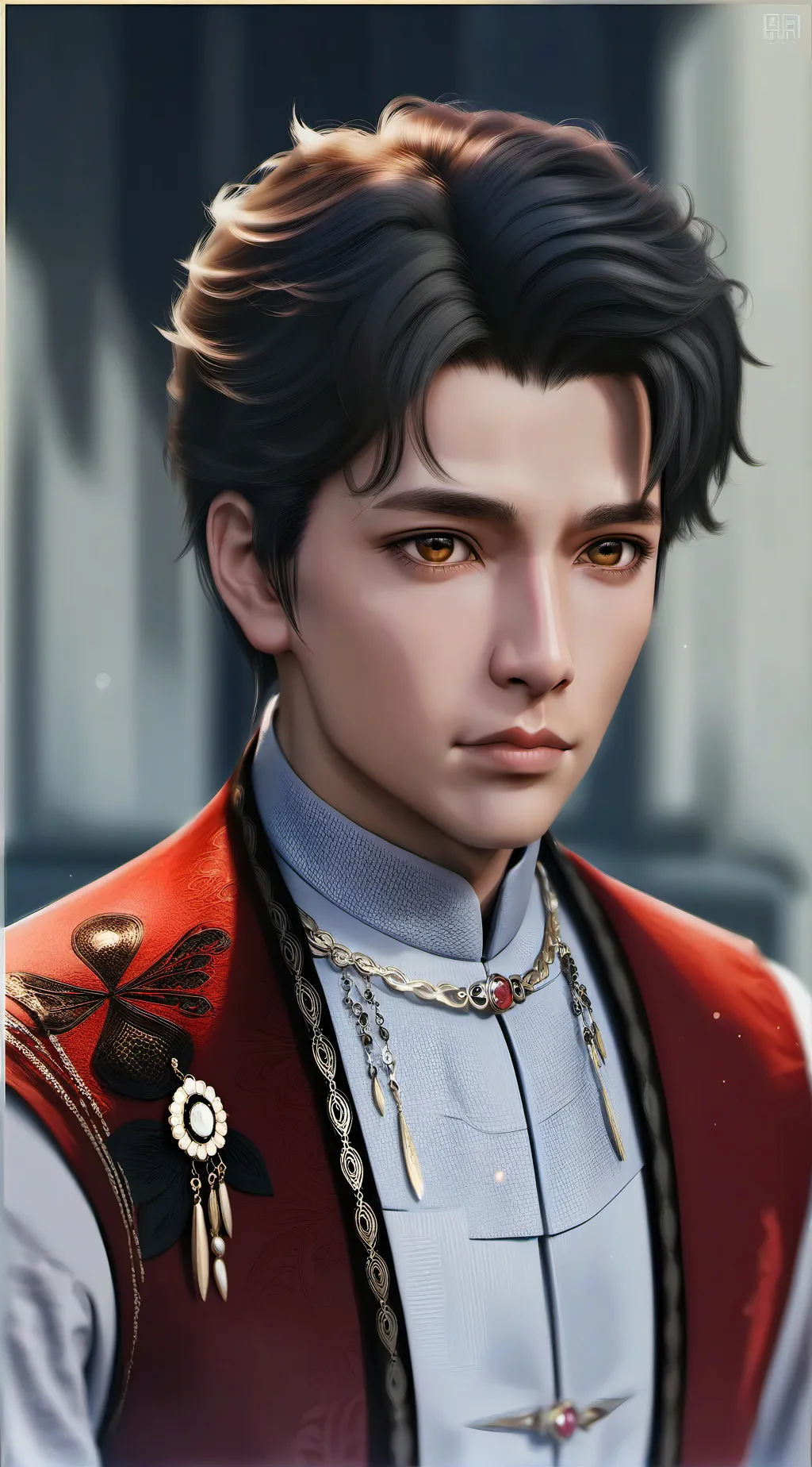 ai character: Jackie  background