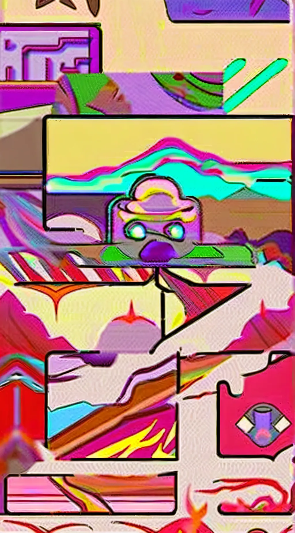 ai character: !Dandy's world! background