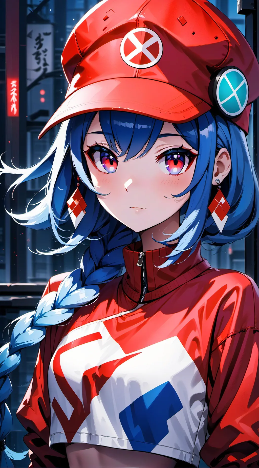 ai character: Lila background