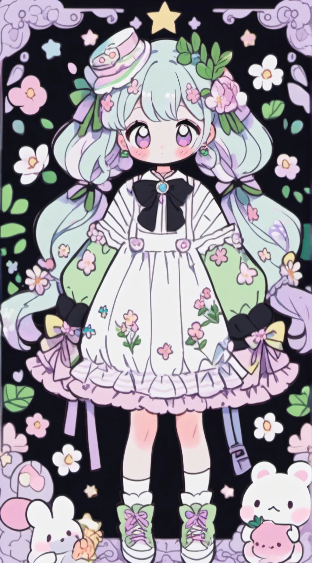 ai character: laura background