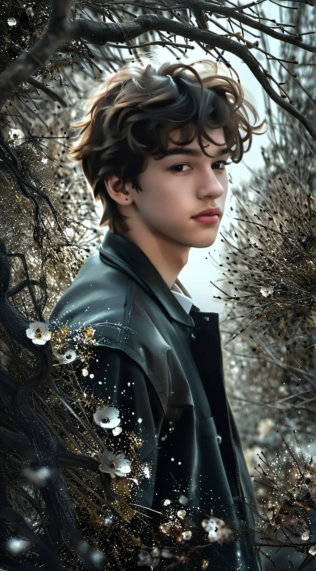 ai character: Theo background