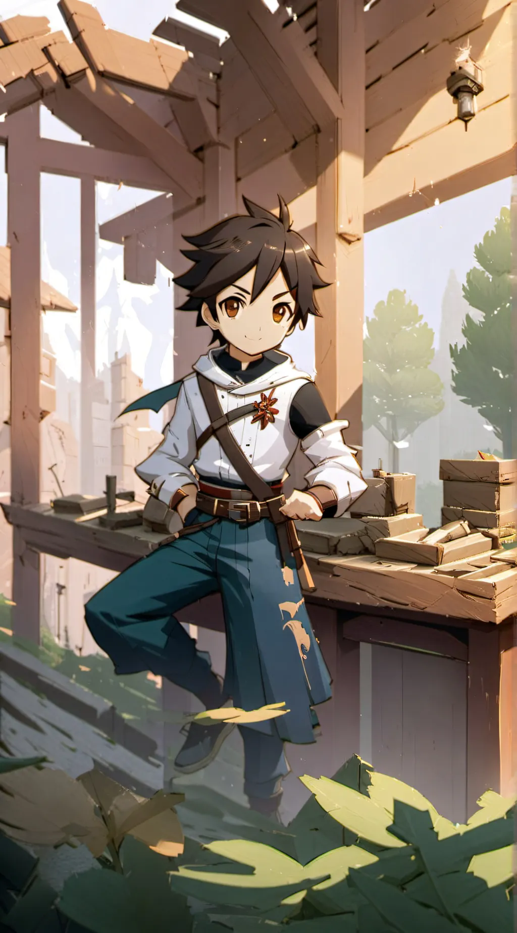 ai character: ryoma takebayashi background
