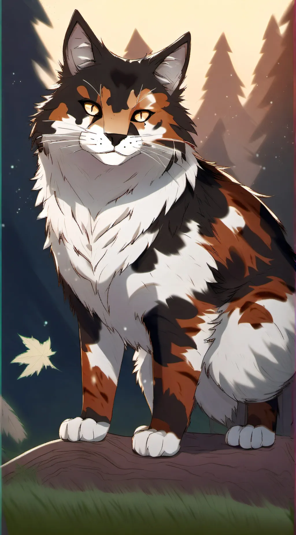 ai character: Mapleshade background