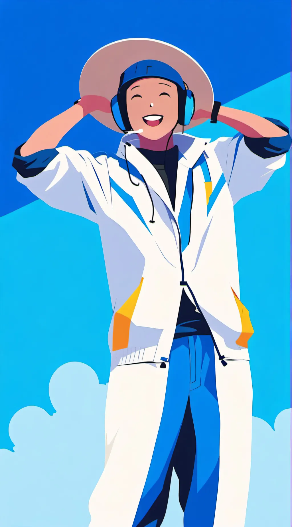 ai character: country friends background