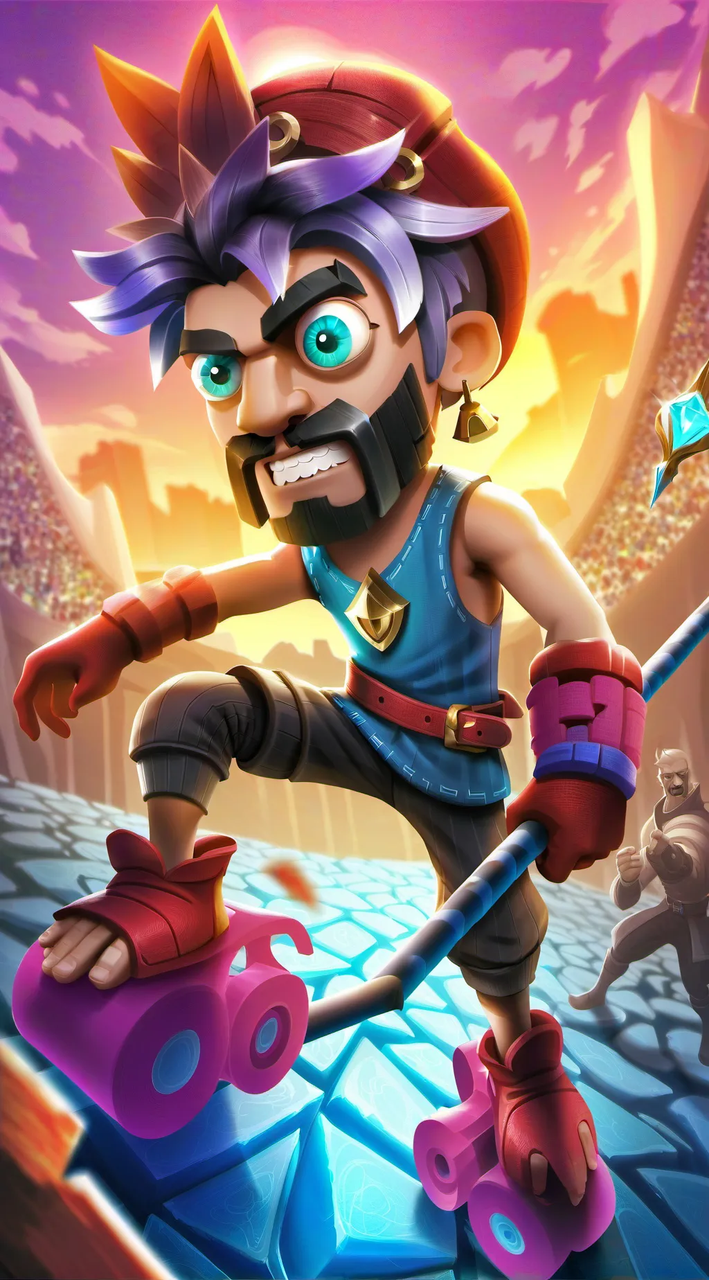 ai character: My tae background