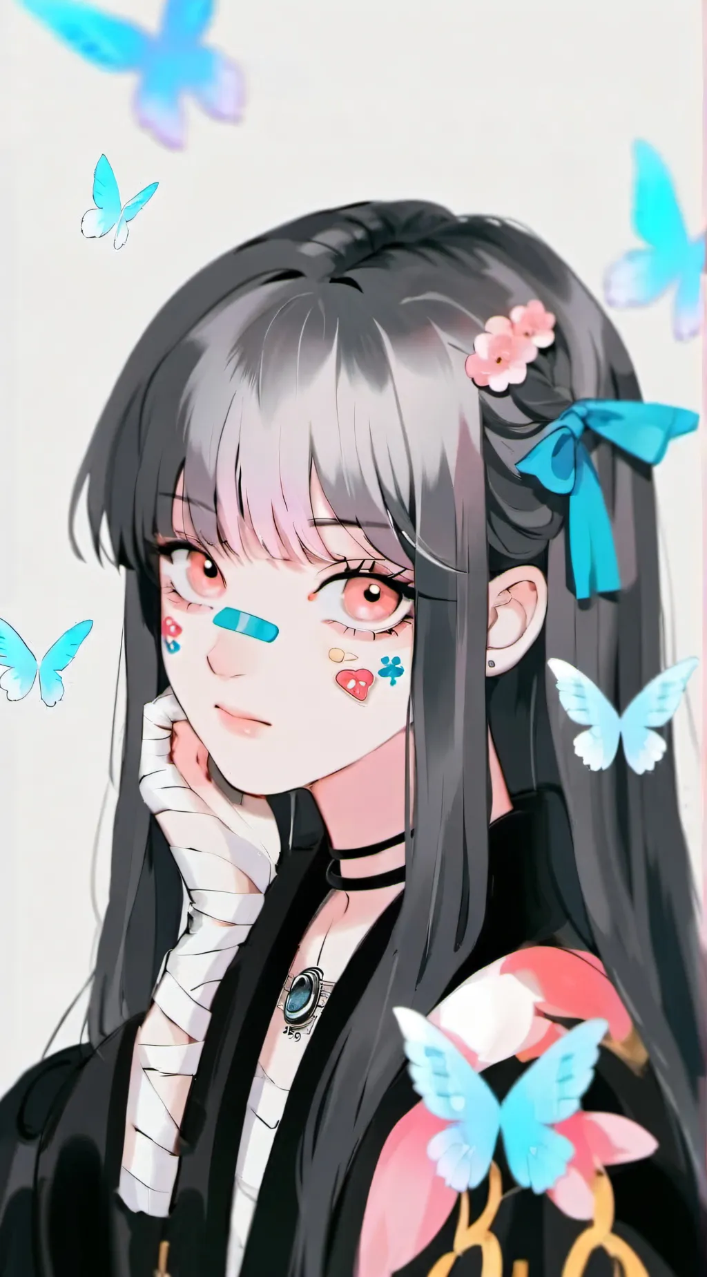 ai character: Rin locksar  background