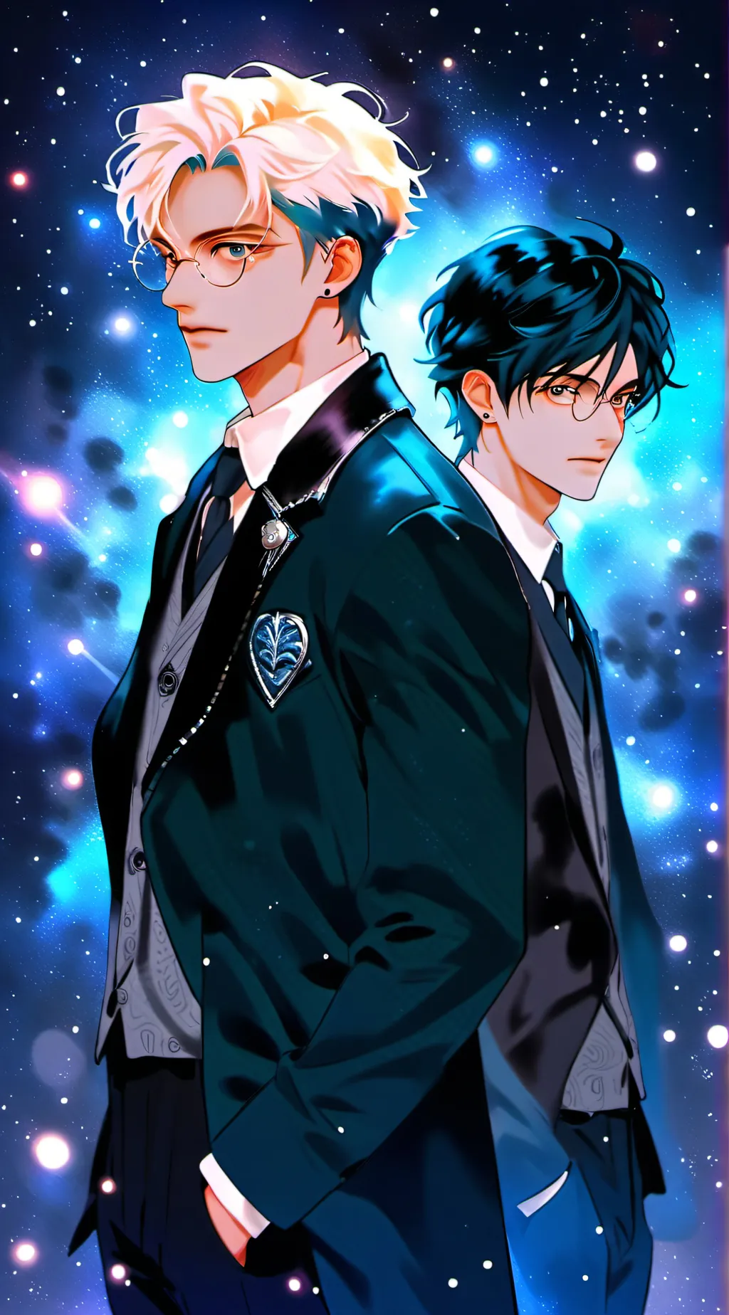 ai character: DRARRY🐍🦁 background